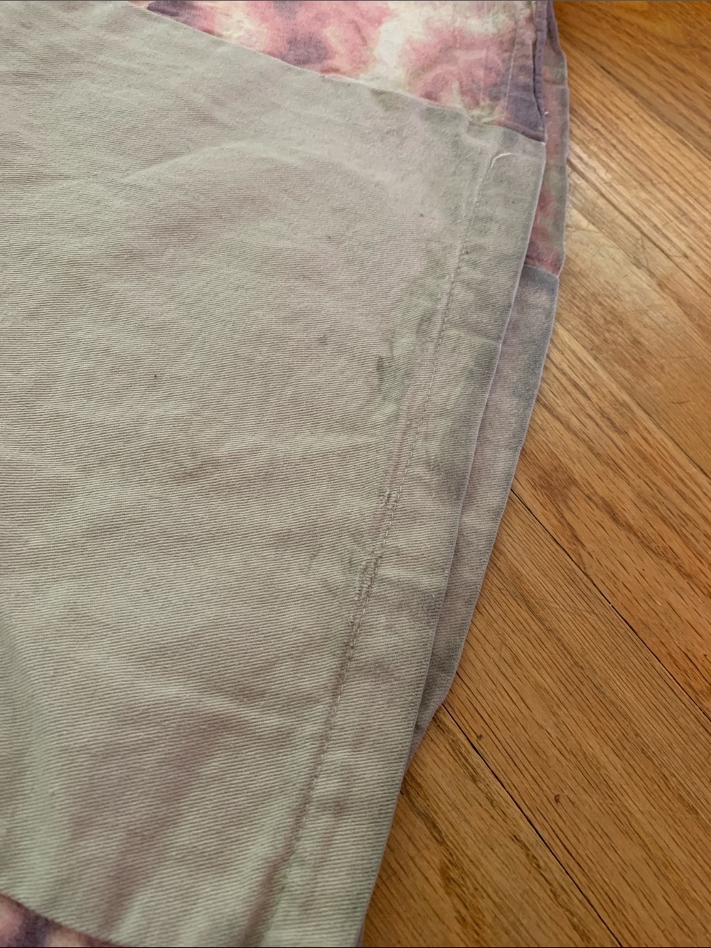 Vintage 1997 Auraze for Beau Baker Wide Leg Panel Rave Pants Cloud Print - Picture 10 of 16